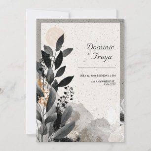 Convites Terthy Avant-Garde Foliage Wedding