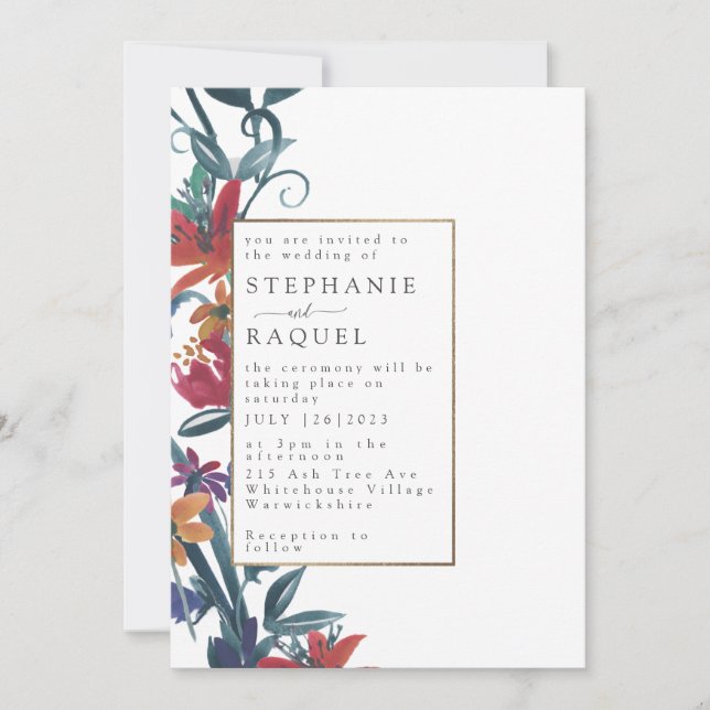 Convites teste convidar modelo 8 (Frente)