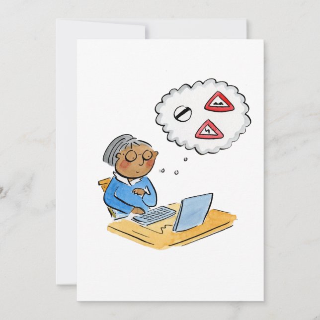 Convites Teste de Teoria da Condução (Frente)