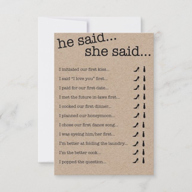 Convites Teste do Chá de panela (Frente)