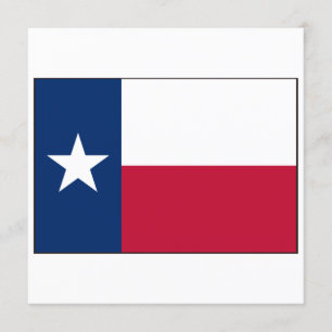 Convites Texas Flag