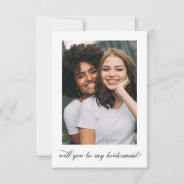 Convites Texto Fotográfico Simples Você Será Minha Placa De