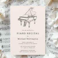 Texto Moderno Foto Música Piano Considerando