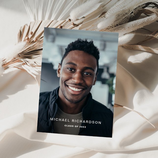 Convites Texto Simples | Festa de formatura de Fotografias  (Criador carregado)