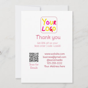 Convites texto simples mínimo adicione seu logotipo/design