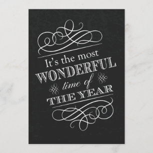 Convites Textos de Natal de Cocktails de Natal