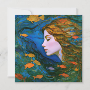 Convites "Thalassa" - Mulheres Na Água