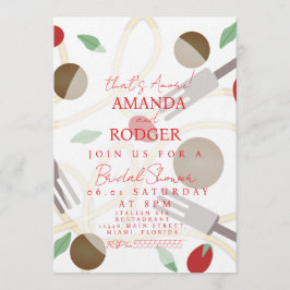 Convites That’s Amore Italian Pasta Wedding