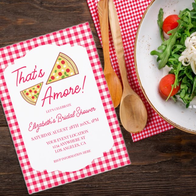 Convites That's Amore Bridal Shower (Criador carregado)
