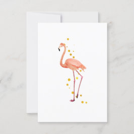 Convites The elegant flamingo