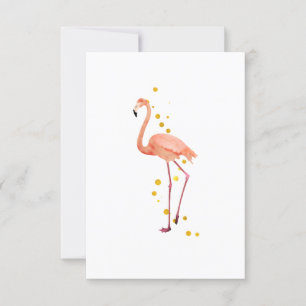 Convites The elegant flamingo