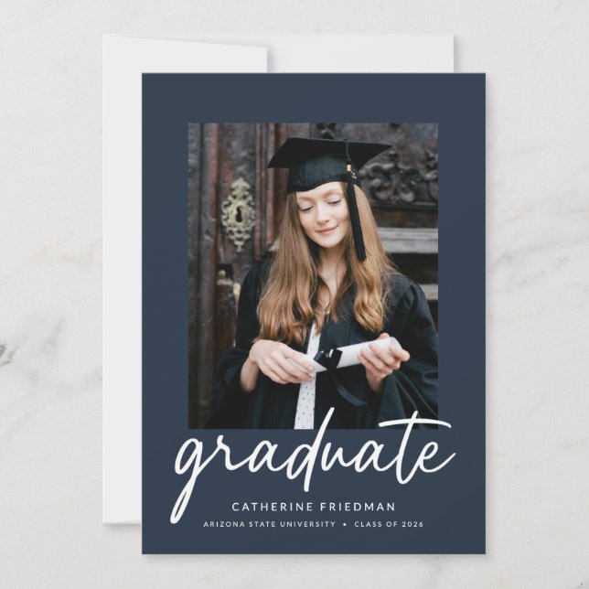 Convites The Graduate Announcement (Frente)