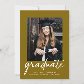 Convites The Graduate Announcement