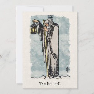 Convites The Hermit Tarot Card Painting