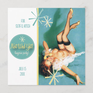 Convites The Kitsch Bitsch : Ainda Não A Wed! Partido da F