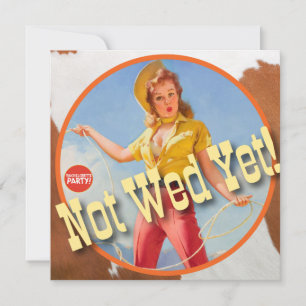 Convites The Kitsch Bitsch : Cowgirl Ainda Não Quis!