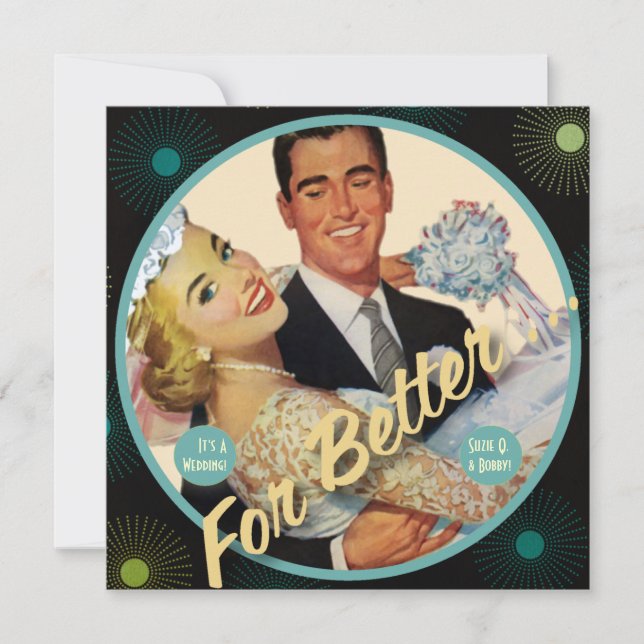 Convites The Kitsch Bitsch : Para Melhor ... (Frente)