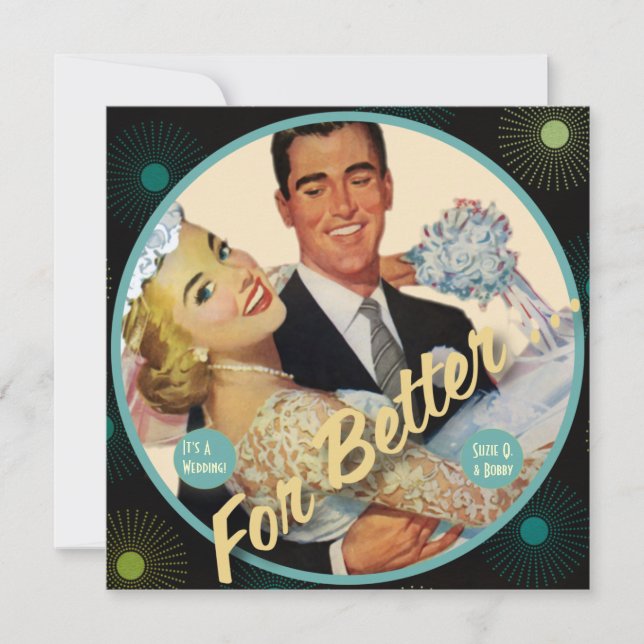 Convites The Kitsch Bitsch : Para Melhor ... (Frente)