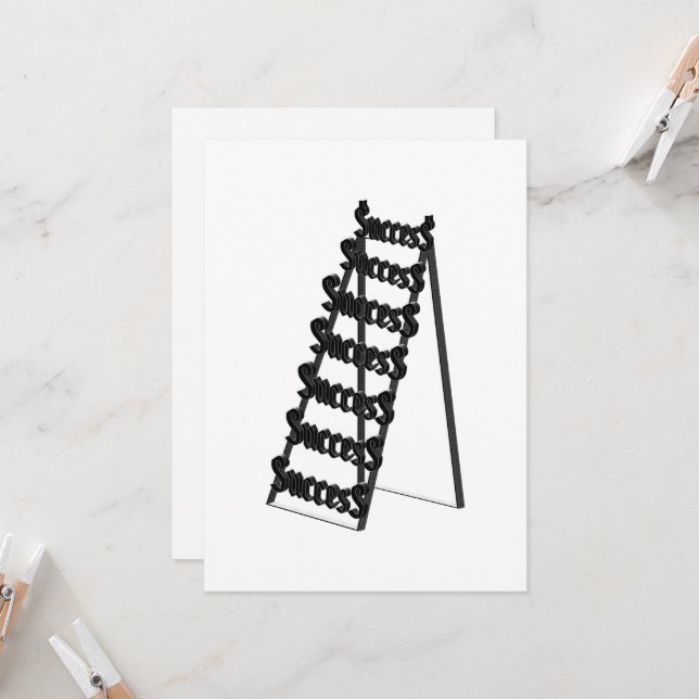 Convites The Ladder of Success (Frente/Verso In Situ)