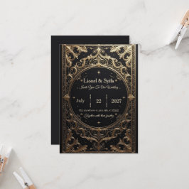 Convites The Royal Choice: "Royal Baroque Wedding Invitatio