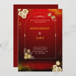 Convites The Weidiing Invitation