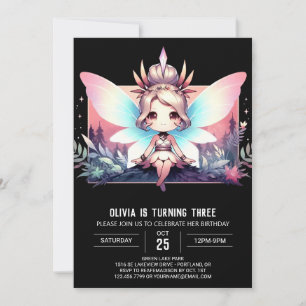 Convites Theme Digital Simples Aniversário