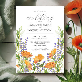 Convites Theme Watercolor Boho Flowers