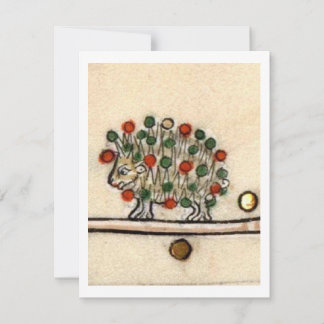 Convites Thief Hedgehog Medieval