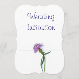 Convites Thistle de Casamento Céltico e Escocês Tradicional