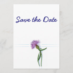 Convites Thistle de Casamento Céltico e Escocês Tradicional