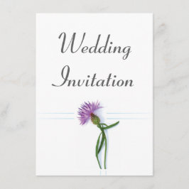 Convites Thistle de Casamento Céltico e Escocês Tradicional