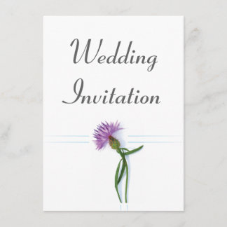 Convites Thistle de Casamento Céltico e Escocês Tradicional