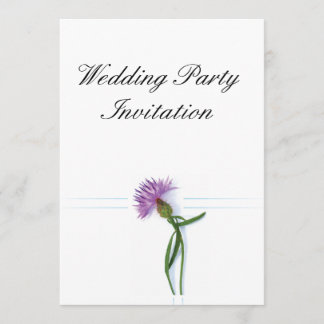 Convites Thistle de Casamento Céltico e Escocês Tradicional