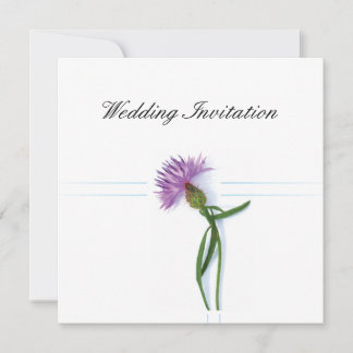 Convites Thistle de Casamento Céltico e Escocês Tradicional