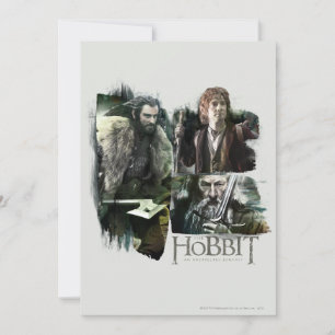 Convites THORIN OAKENSHIELD™, BILBO BAGGINS™ E Gandalf 