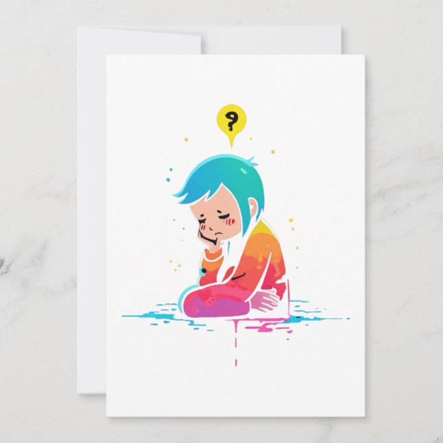 Convites Thoughtful (Frente)