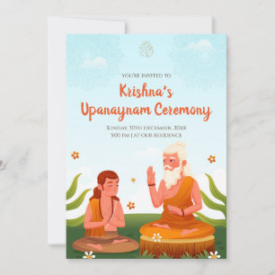 Convites Thread Ceremony Calls & Upanayanam convida