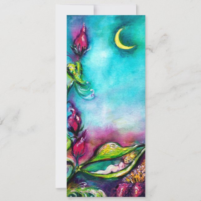 CONVITES THUMBELINA, CHÁ DE FRALDAS (Frente)