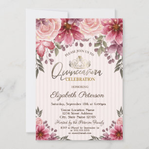 Convites Tiara,Flores De Lâmpadas De Cordas Com Trecho Qui