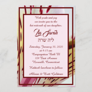Convites Tiger Lily Invitation