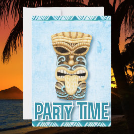Convites Tiki Havaiian Luau Festa de aniversário