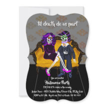 Til Death Nos Parte Peles De Açúcar Festa De Hallo