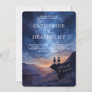 Convites Till the End of Time Wedding Invitation