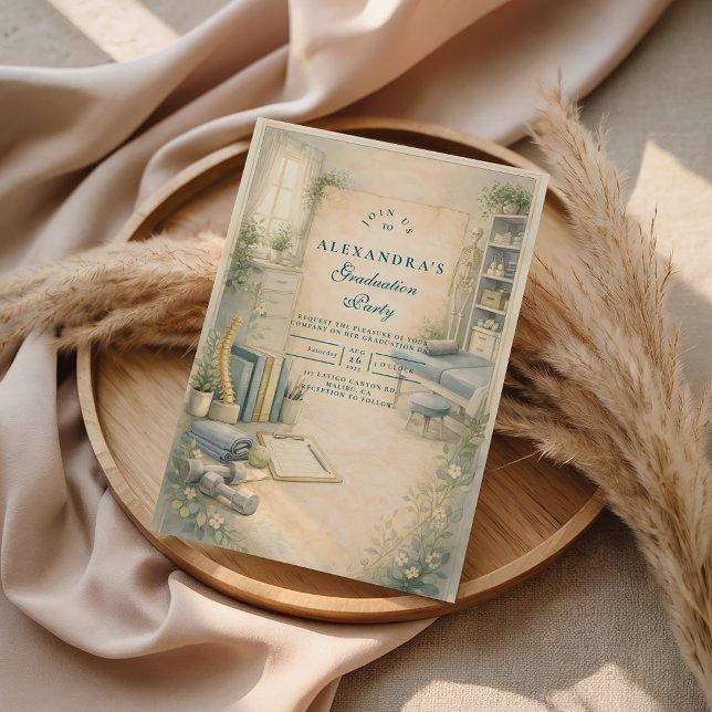 Convites Timeless Physical Therapy Graduate (Criador carregado)