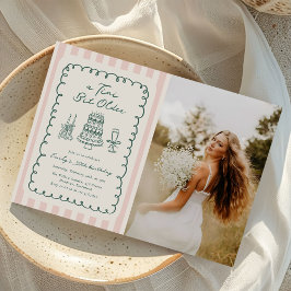 Convites Tini Bit Older Hand Drawn 30th Birthday Photo