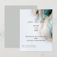 Tinta Dourada de Álcool Líquido de Luxo Opal Teal