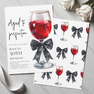 Convites Tinto Envelhecido à Perfeição Arco de Vinho Festa 