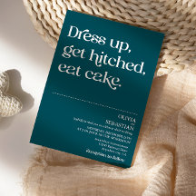 Típica Mínima e Engraçada Moderna Casamento Profun