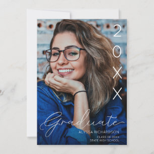 Convites Tipografia Fotográfica e Escrita Manual Classe De