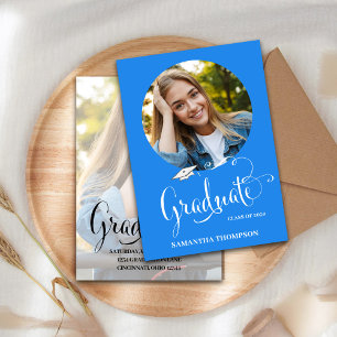 Convites Tipografia Simples Elegante Elegante de Na moda fo